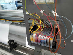 1.8m 4 Heads DX5/I3200 Sublimation Printer Rolling And Winding Behind