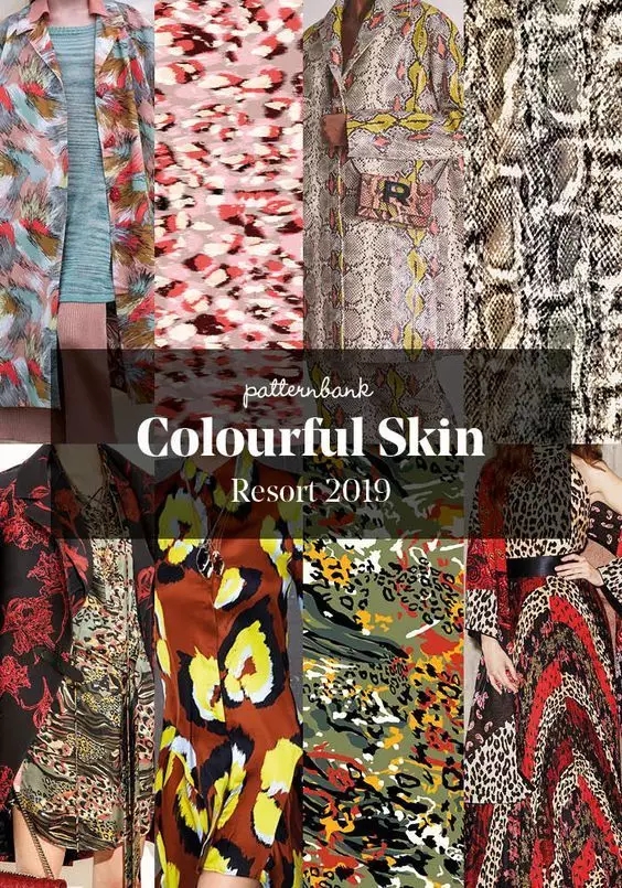 animal skin print design by custom ink, textile ink