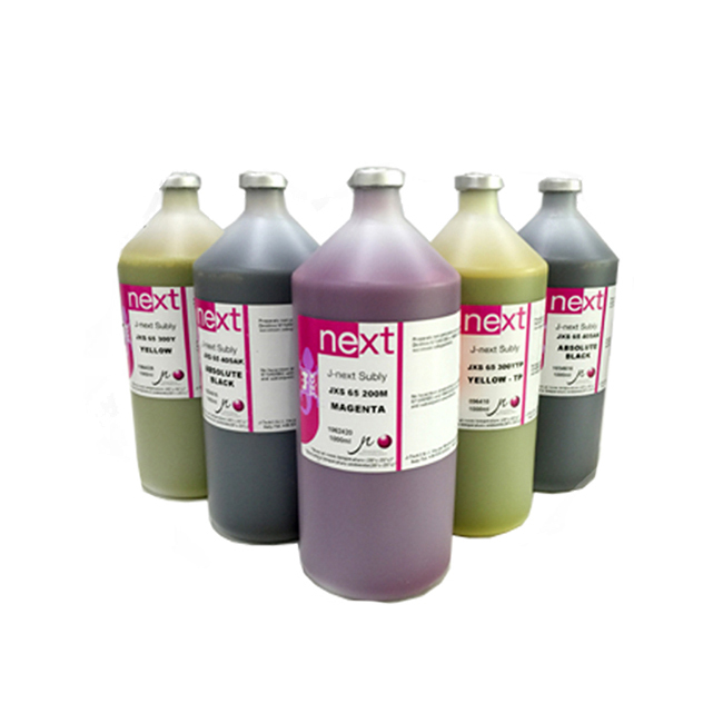 J-TECK SUPPLY JXS65 Dye Sublimation inks with chips for transfer printing Fabrics