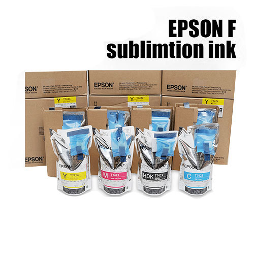 original sublimation ink Epson with chips Yellow color
