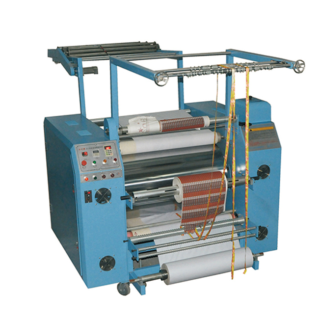 Lanyard Ribbon calender heat press machine