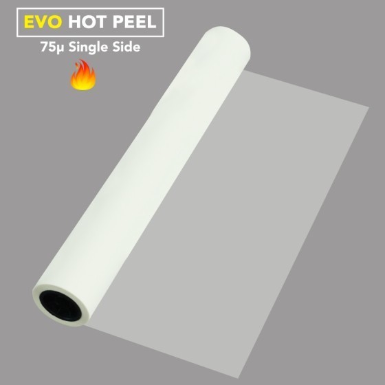EVO 75μ Hot peel DTF Film