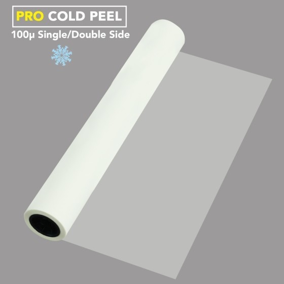 PRO 100μ Cold peel DTF Film
