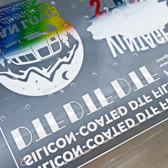 Silicon-coated DTF Film