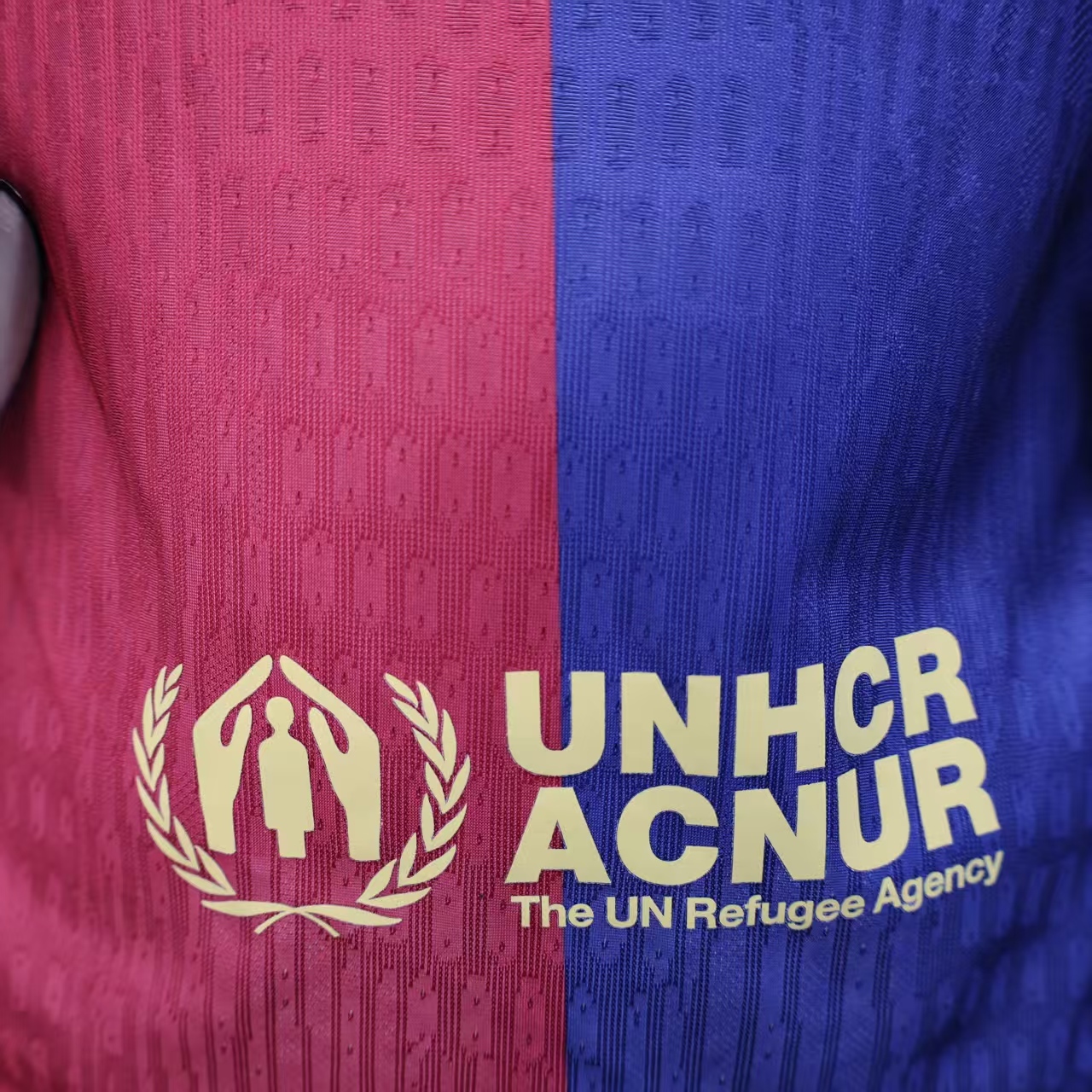 2025-2026 Barcelona new advertising player edition home football jersey