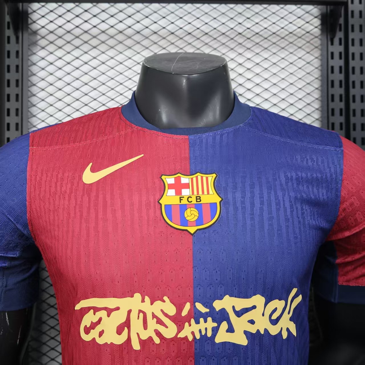 2025-2026 Barcelona new advertising player edition home football jersey