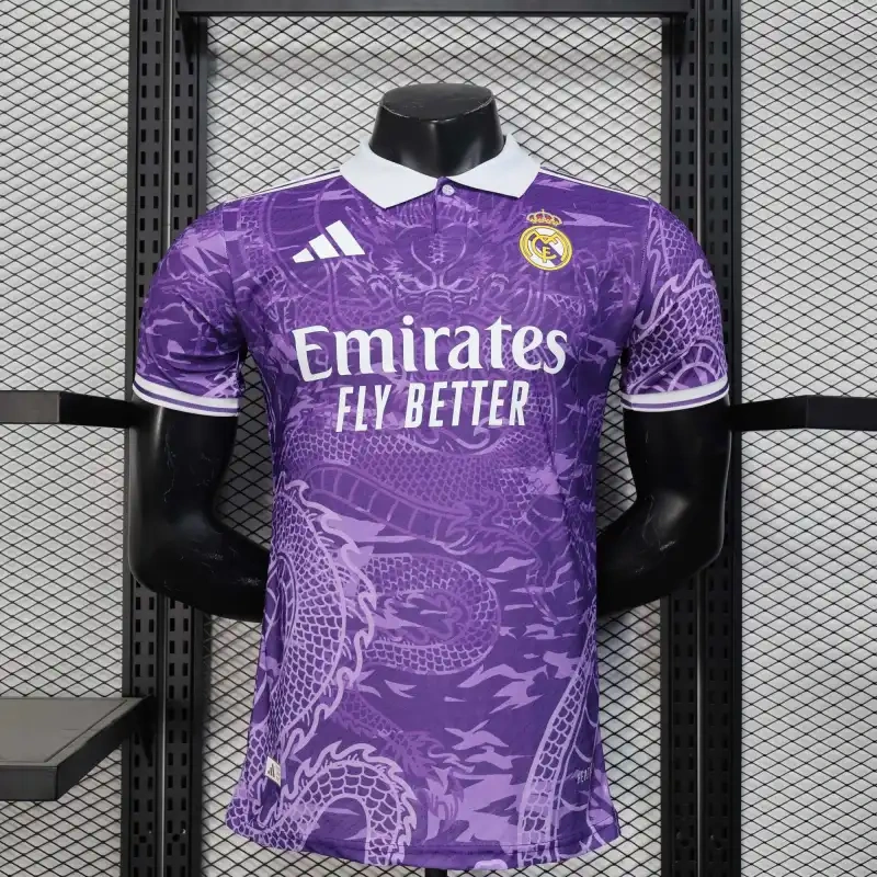 2025-2026 Real Madrid Purple Special Edition Football Suit