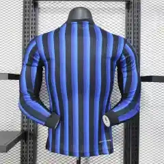 2025-2026 Inter Milan player edition home long sleeved football jersey