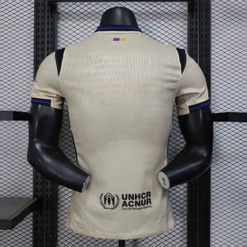 2025-2026 Barcelona Player Edition away football jersey