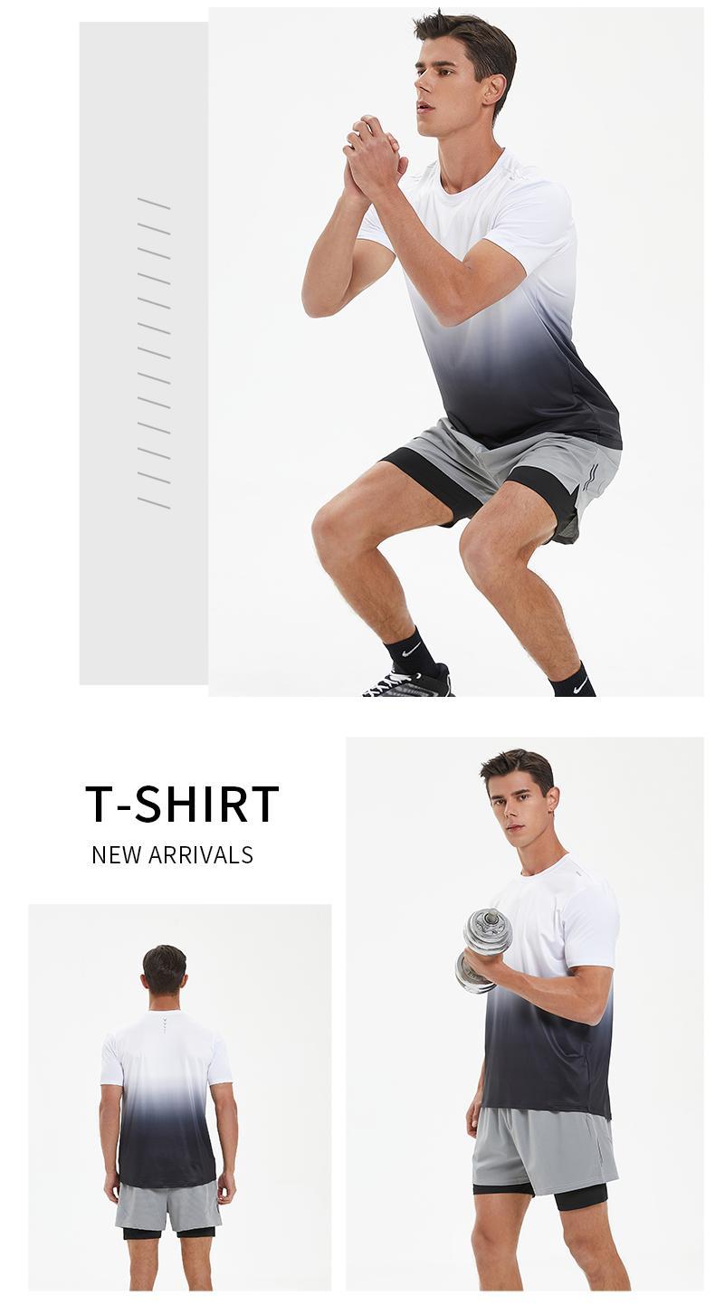 Men's casual short sleeved shirt