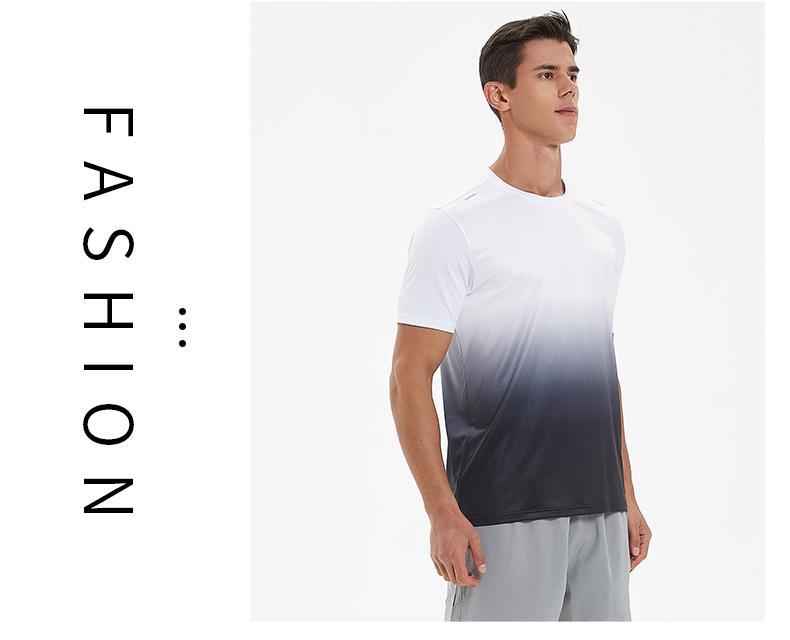 Men's casual short sleeved shirt
