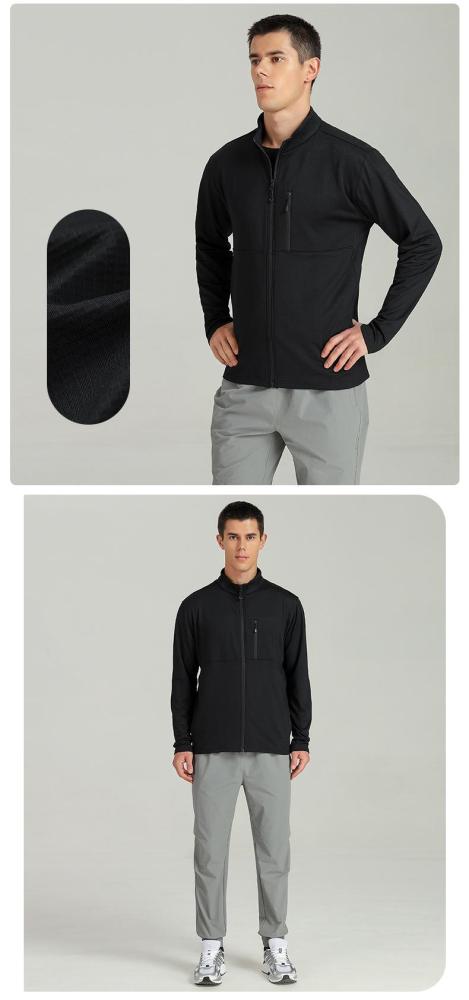 Men's velvet casual jacket