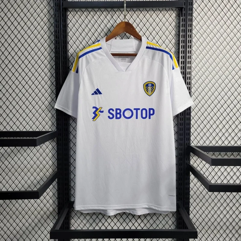 Leeds United home football jersey