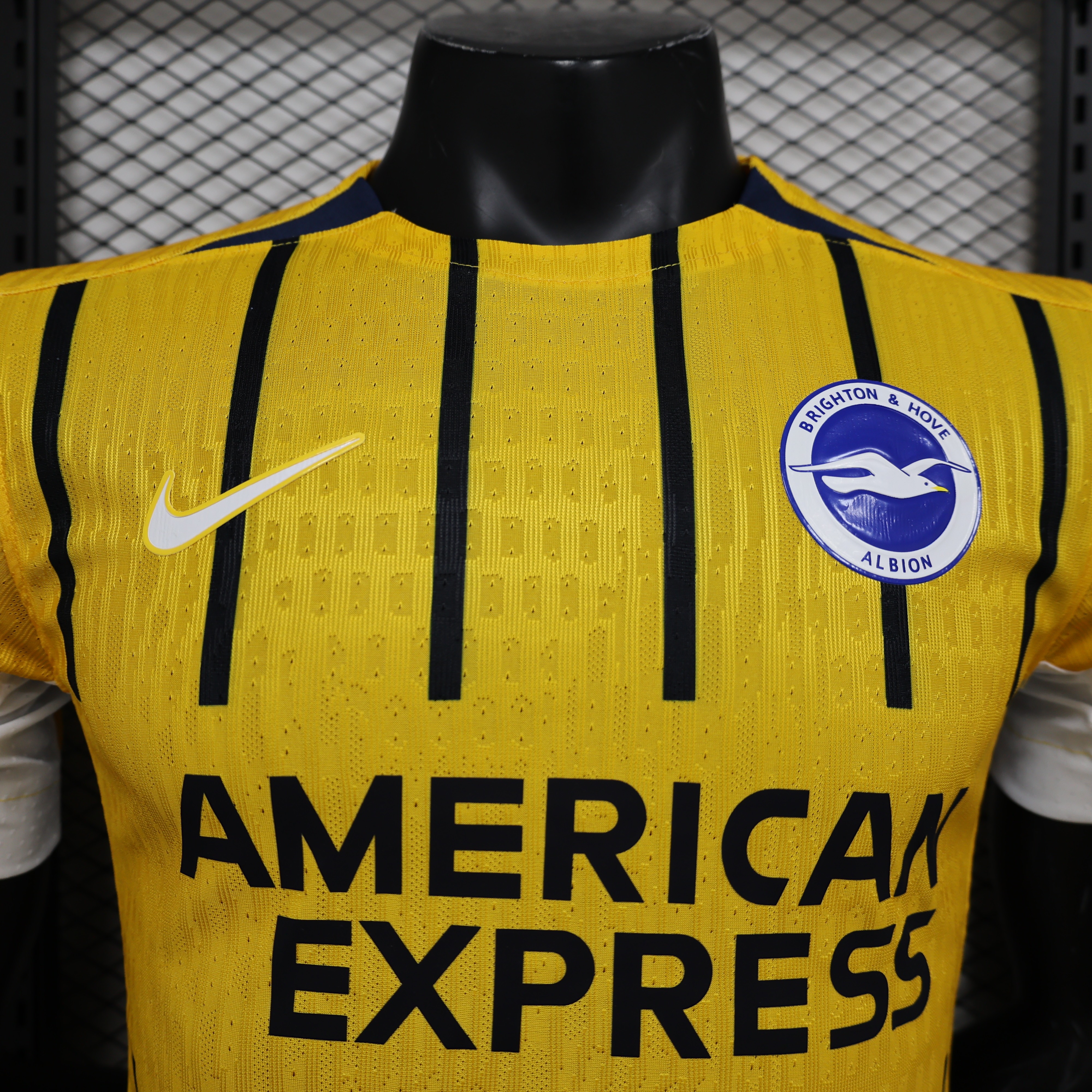 Brighton Football Club away football jersey for players