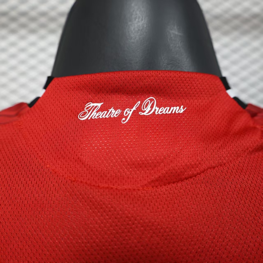 2025-2026 Manchester United player edition home football jersey