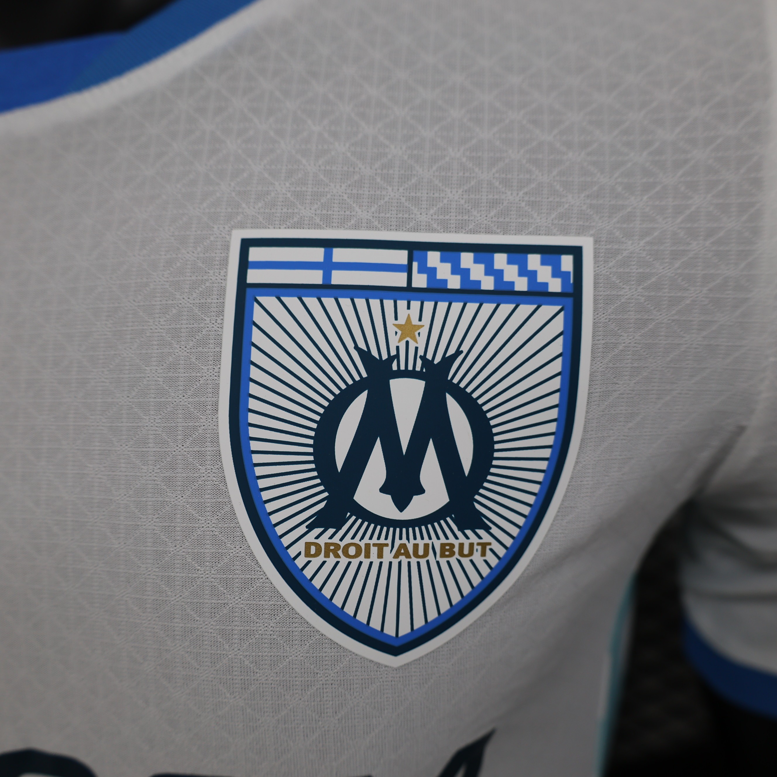 2024-2025 Marseille player edition home football jersey