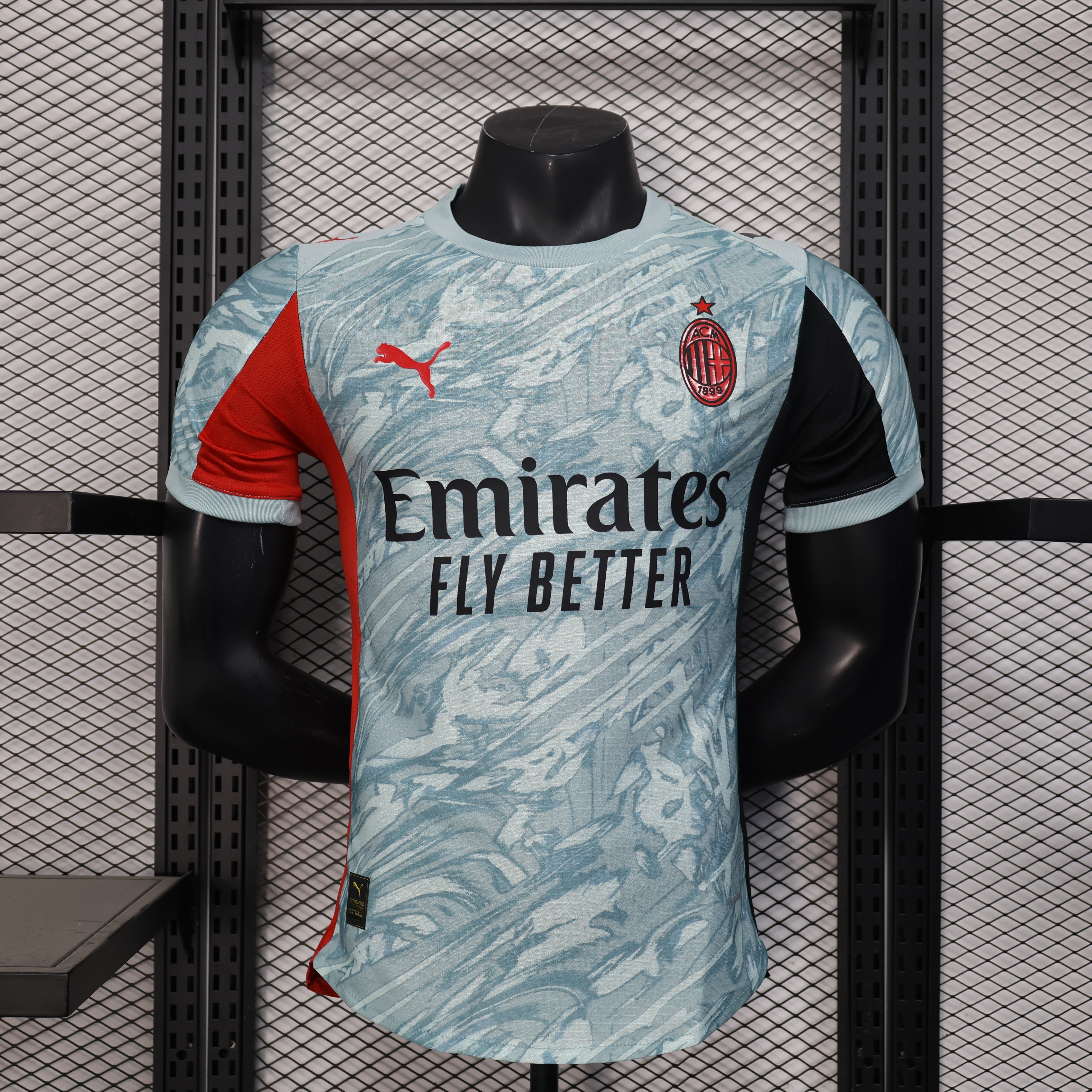 2025-2026 AC Milan Player Edition away football jersey