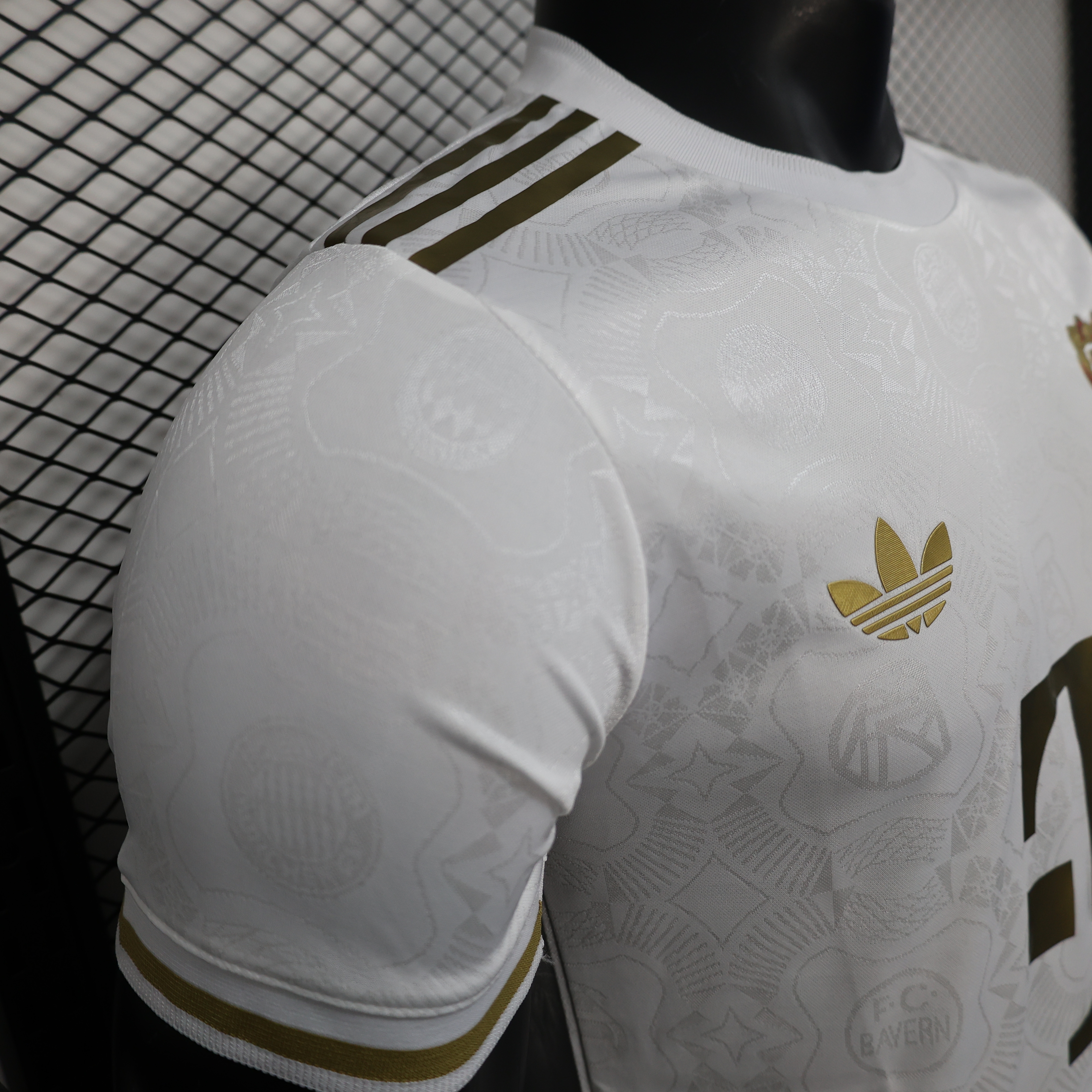 Bayern Munich Anniversary Edition White Football Jacket
