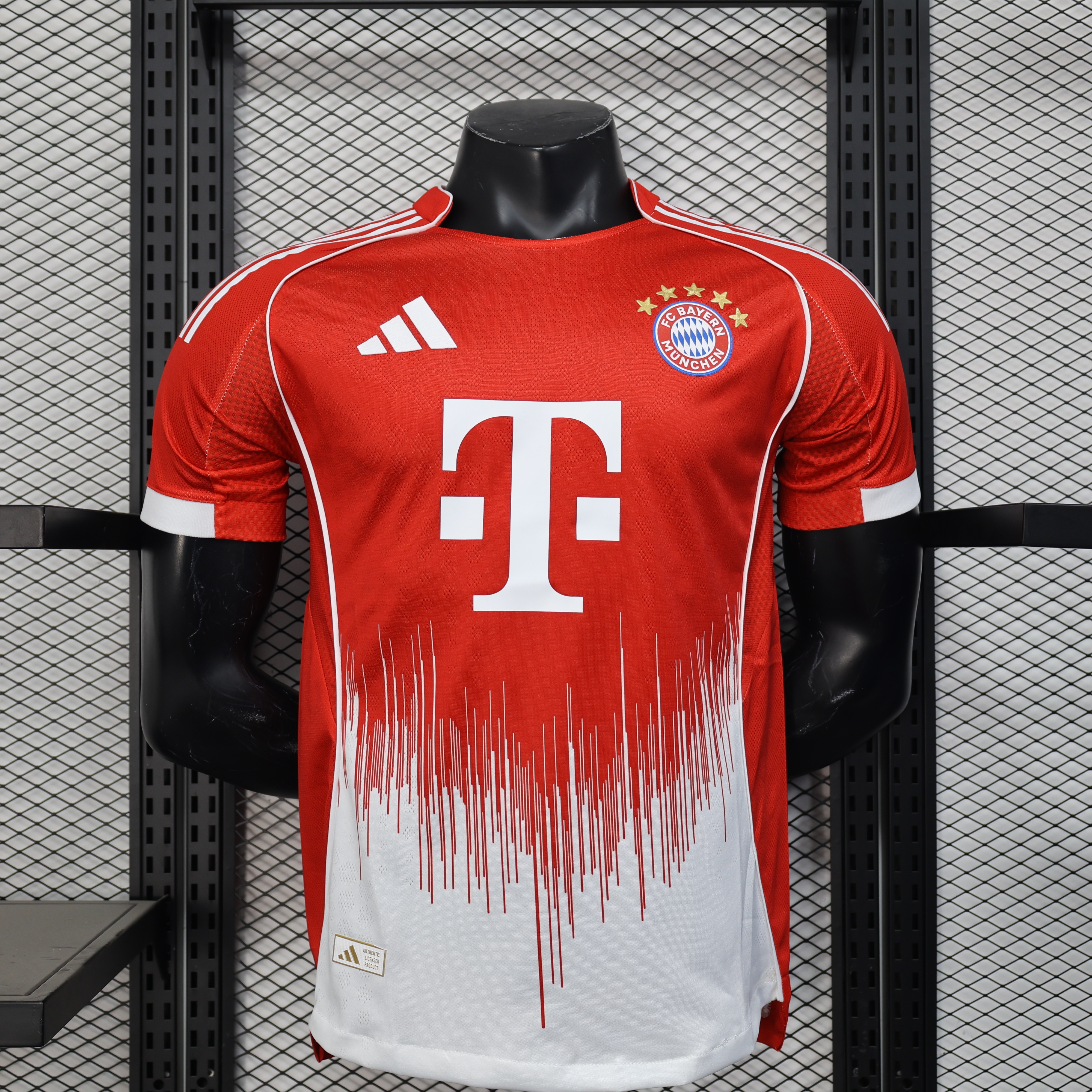 2025-2026 Bayern Munich player edition home football jersey