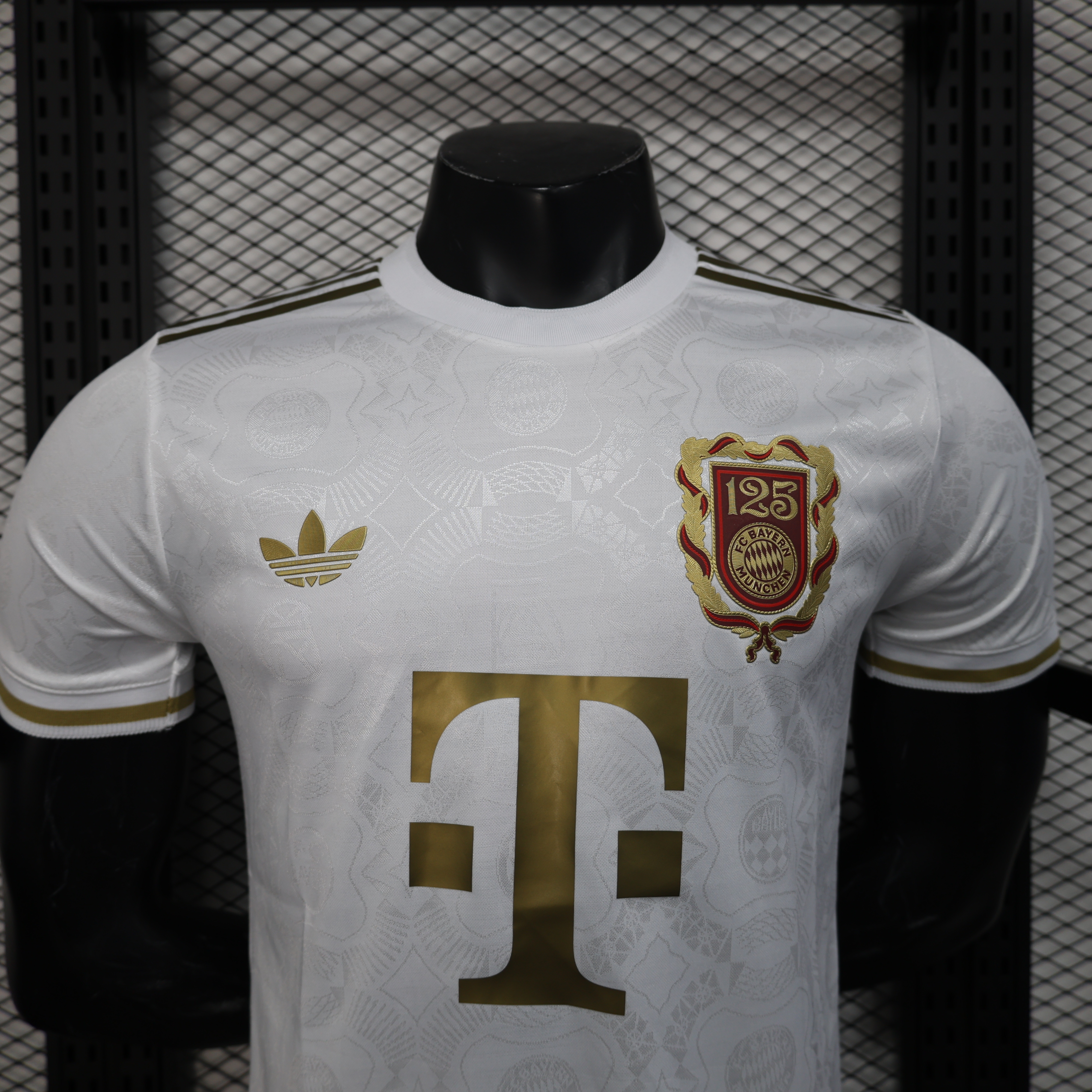 Bayern Munich Anniversary Edition White Football Jacket