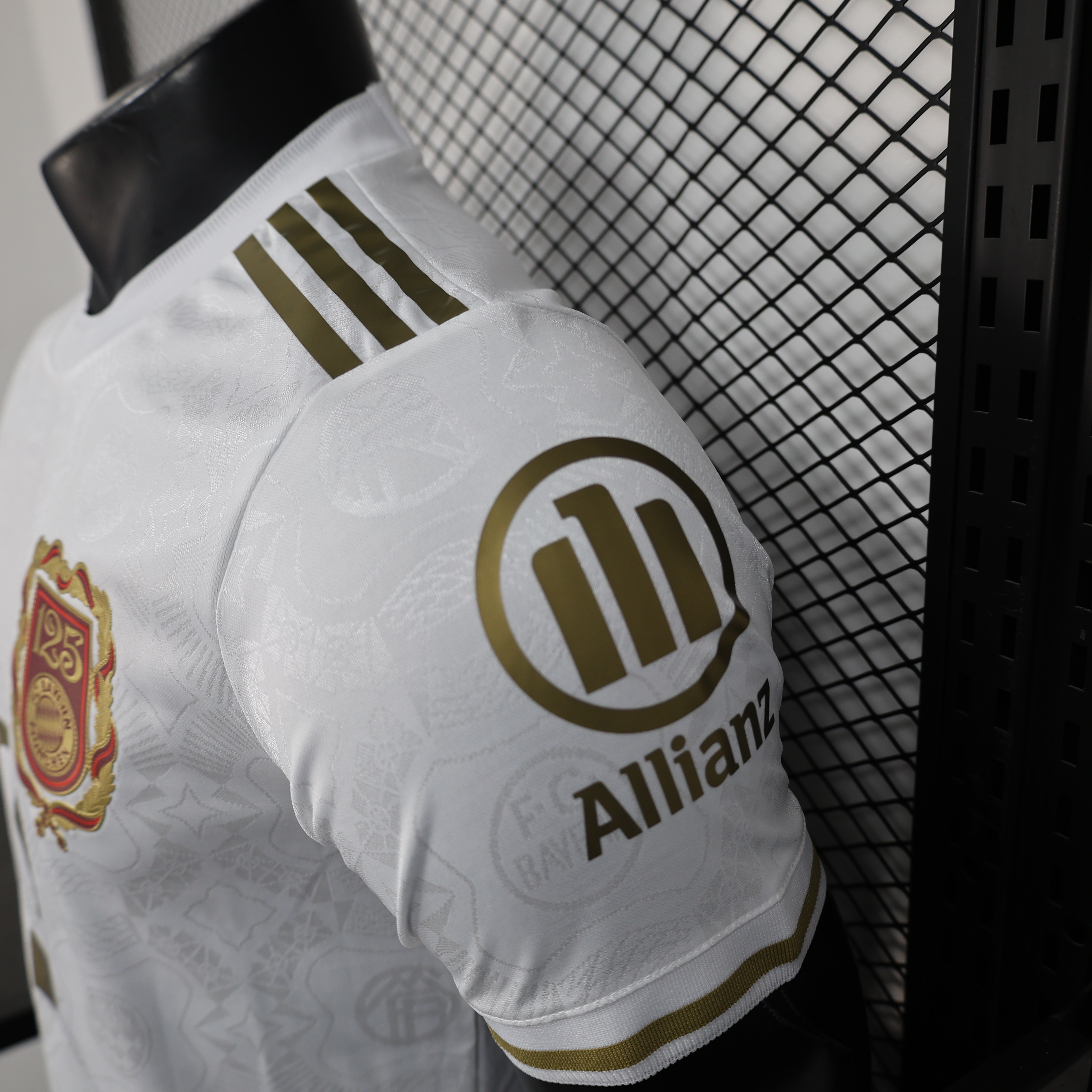 Bayern Munich Anniversary Edition White Football Jacket