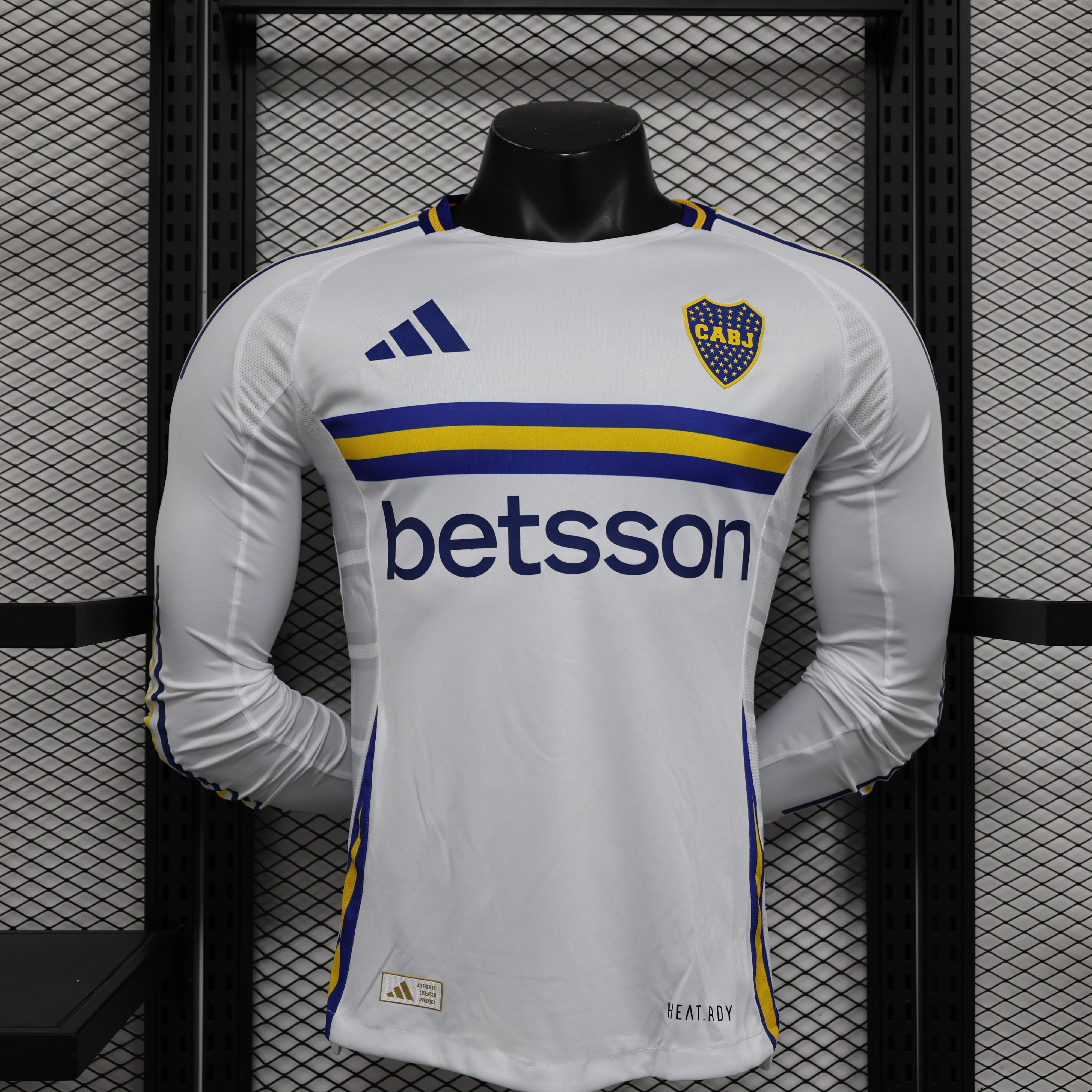 Boca Juniors player edition home football jersey（Long sleeved style）
