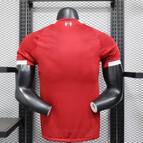 2025-2026 Liverpool player edition home football jersey