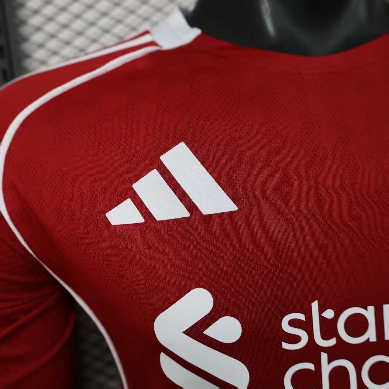 2025-2026 Liverpool player edition home football jersey (long sleeved)