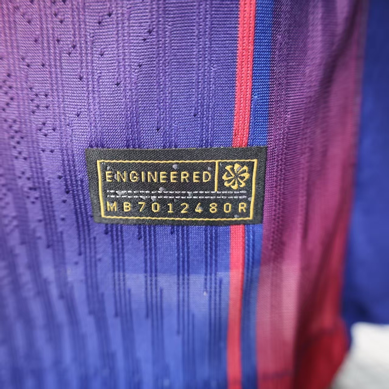 2025-2026 Barcelona home short sleeved football jersey