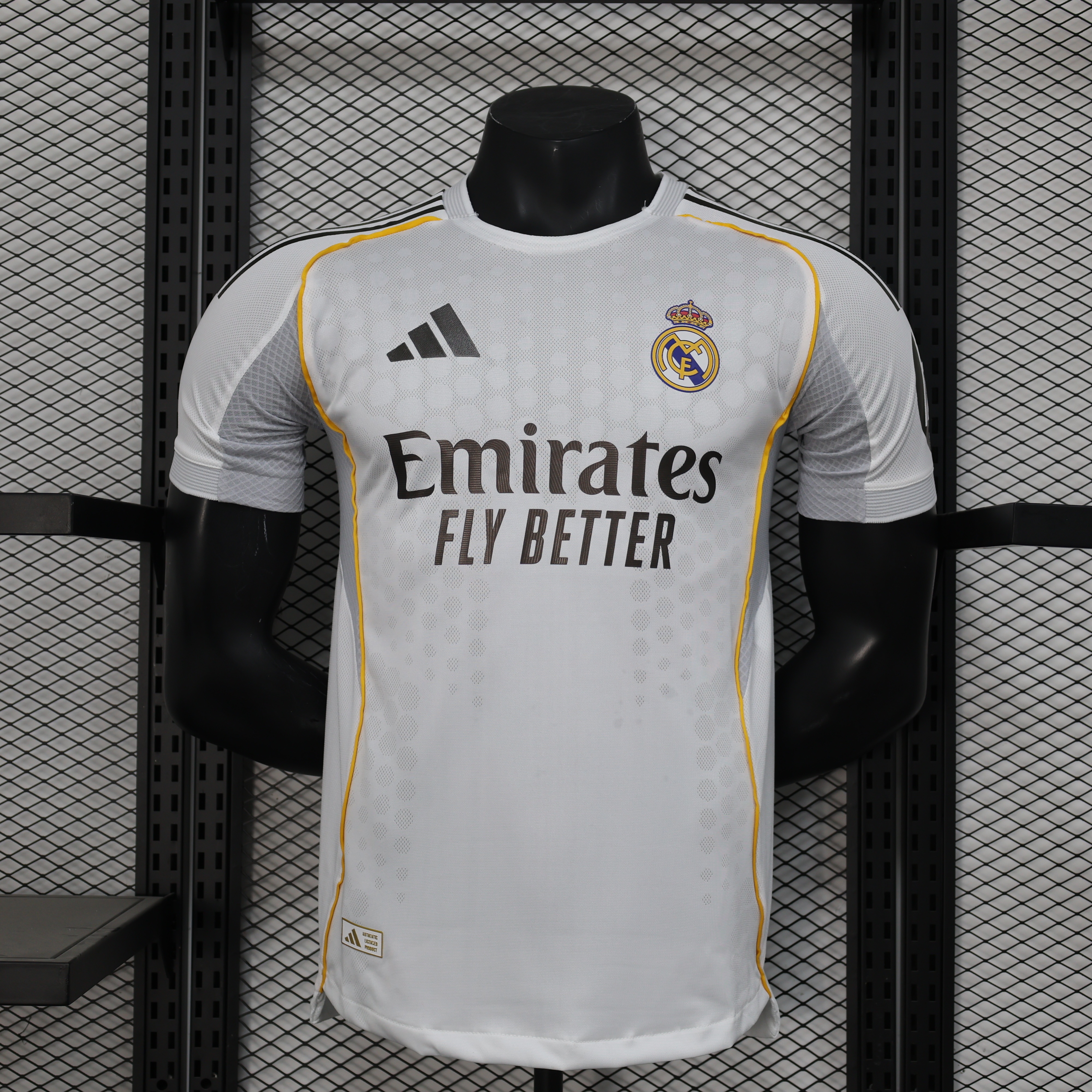 2025-2026 Real Madrid player edition home football jersey