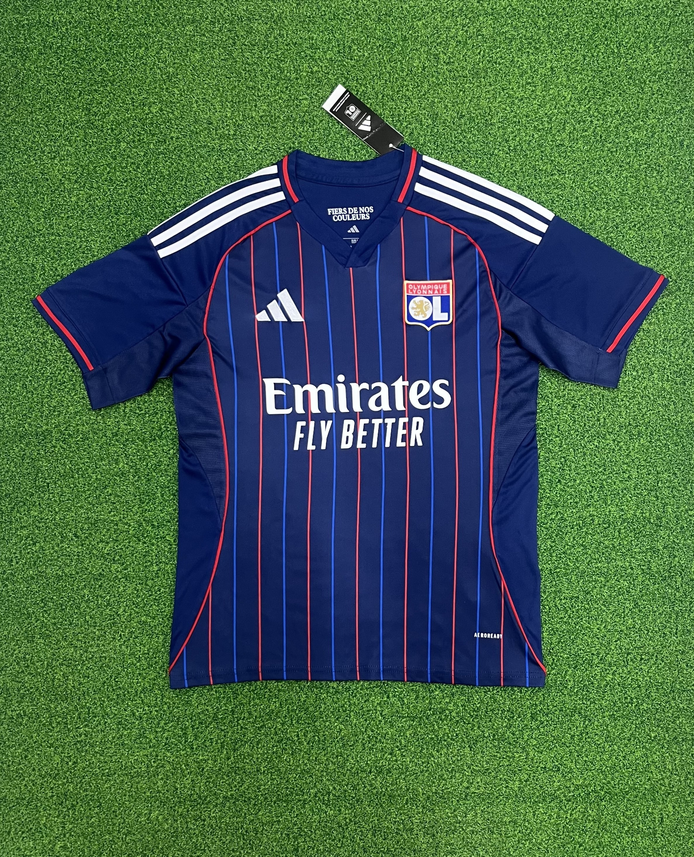 2025-2026 Lyon fans version away football kit