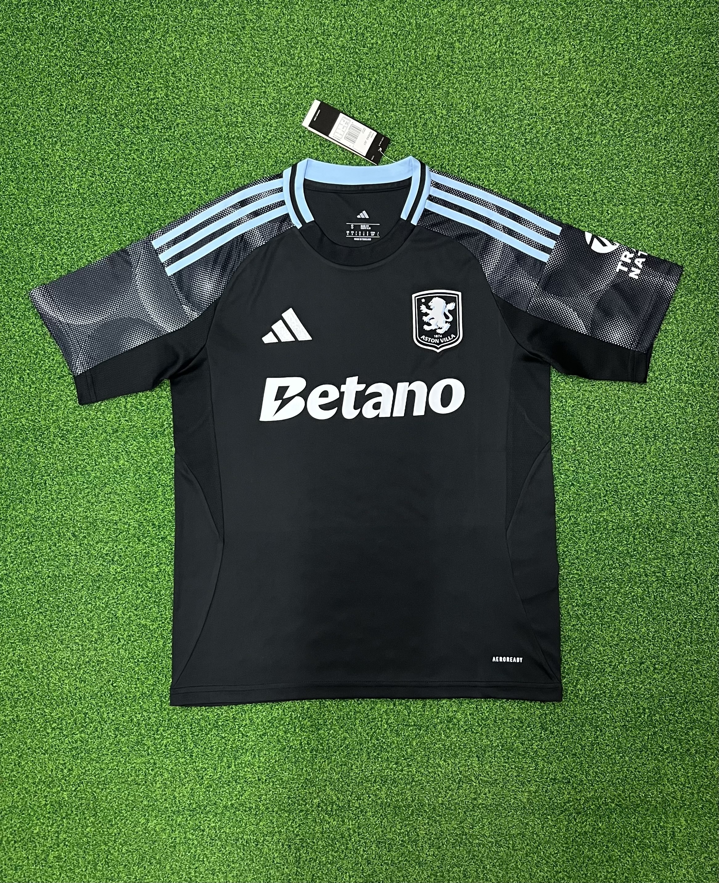 2025-2026 Aston Villa fan version away football kit