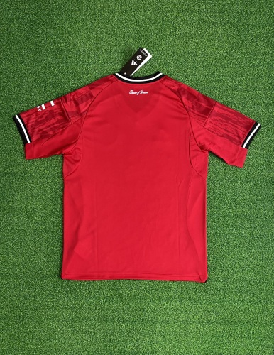 Manchester United Fan Edition home football jerseys 2025-2026