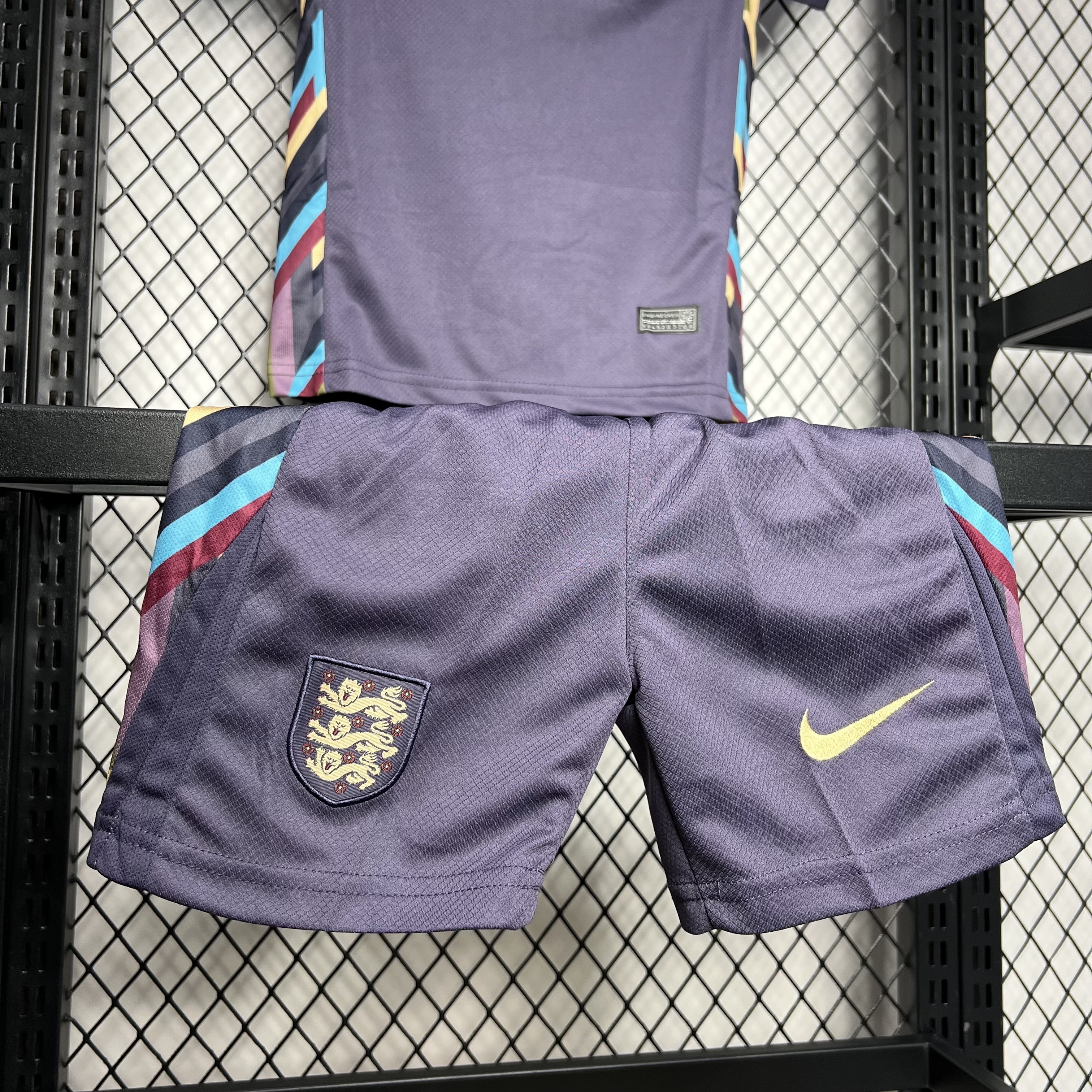 England 2024/25 Euro Away Kids Kit