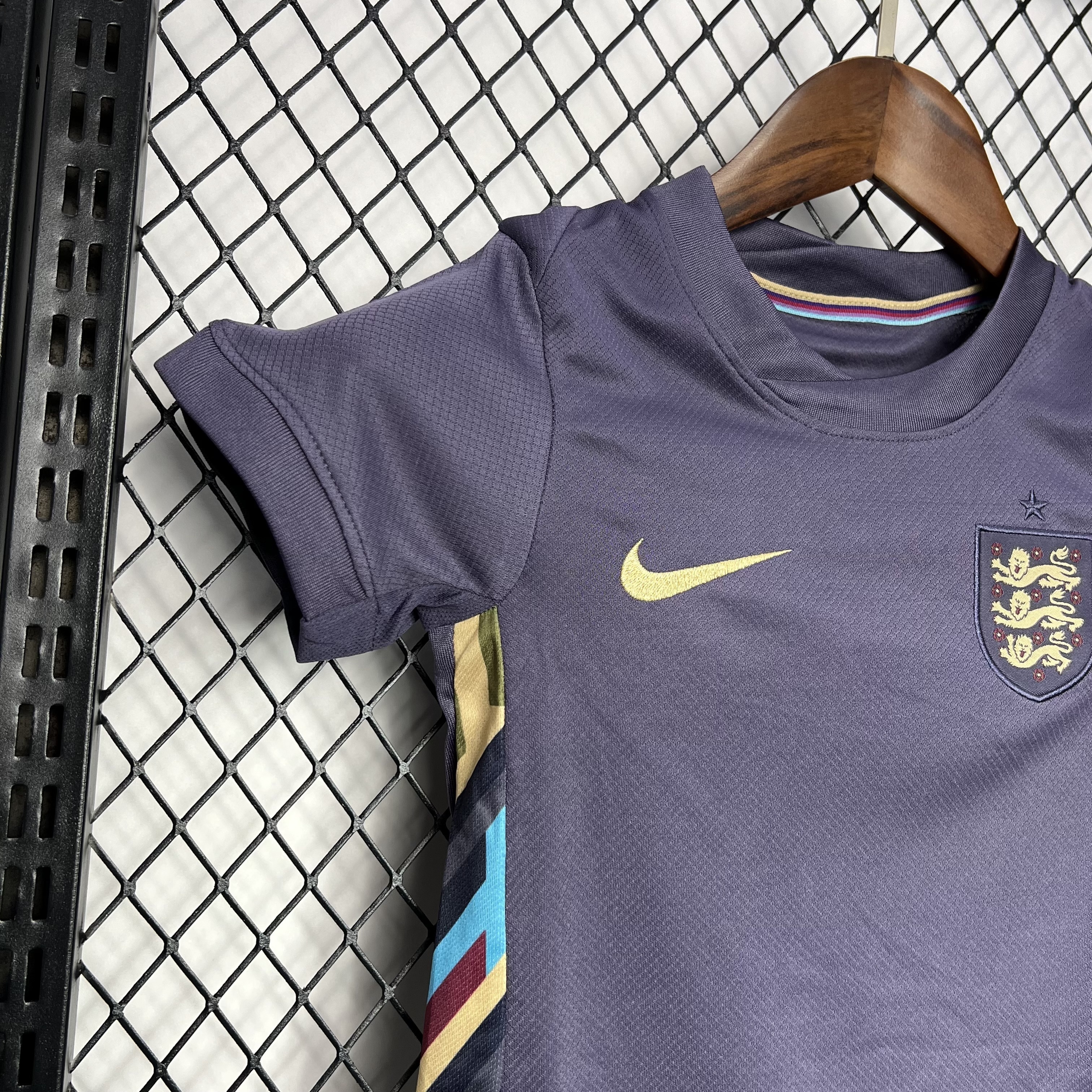 England 2024/25 Euro Away Kids Kit