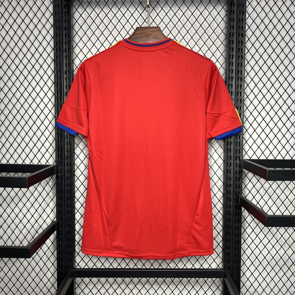 Spain 2010 Home Retro Jersey