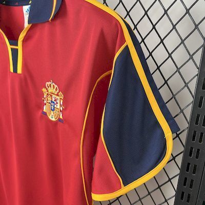 Spain 1998 Home Retro Jersey