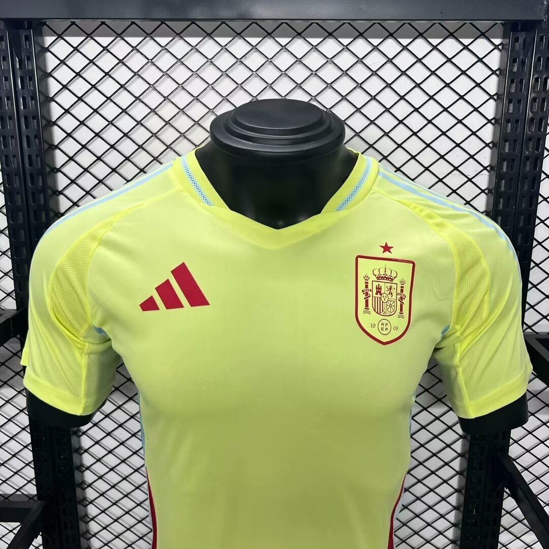 Spain 2024/25 Euro Away Jersey Player Version