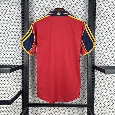 Spain 1998 Home Retro Jersey