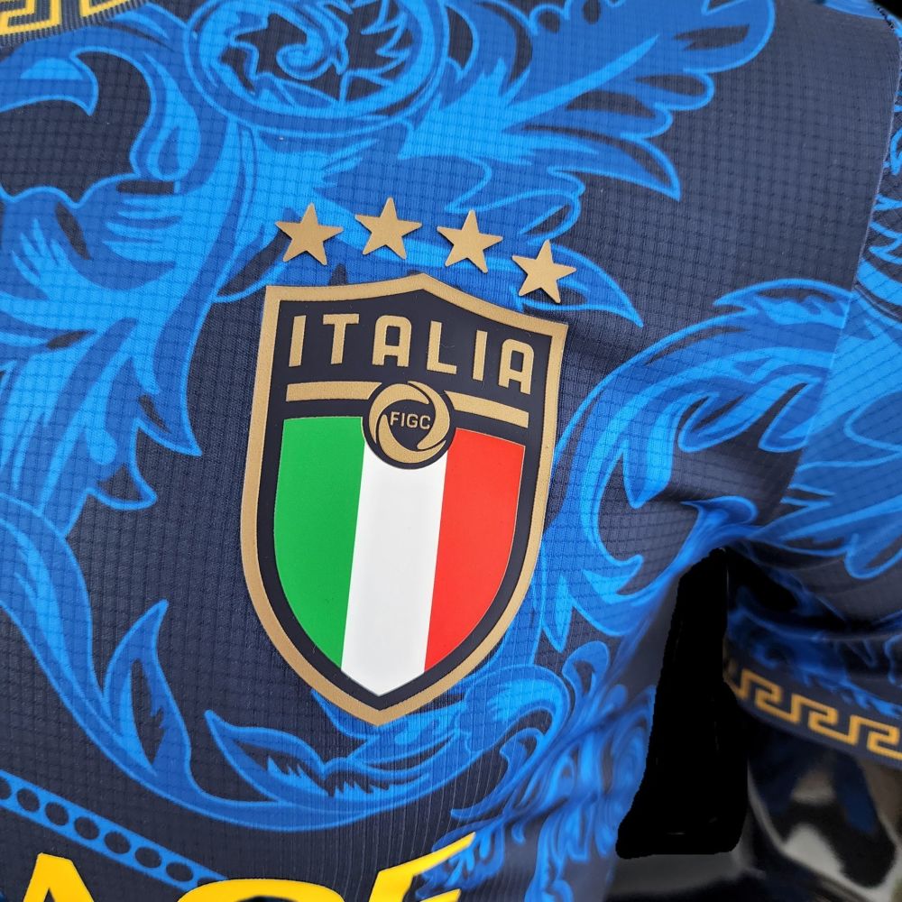 2022 Player Version Italy x Versace blue S-XXL