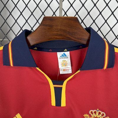 Spain 1998 Home Retro Jersey