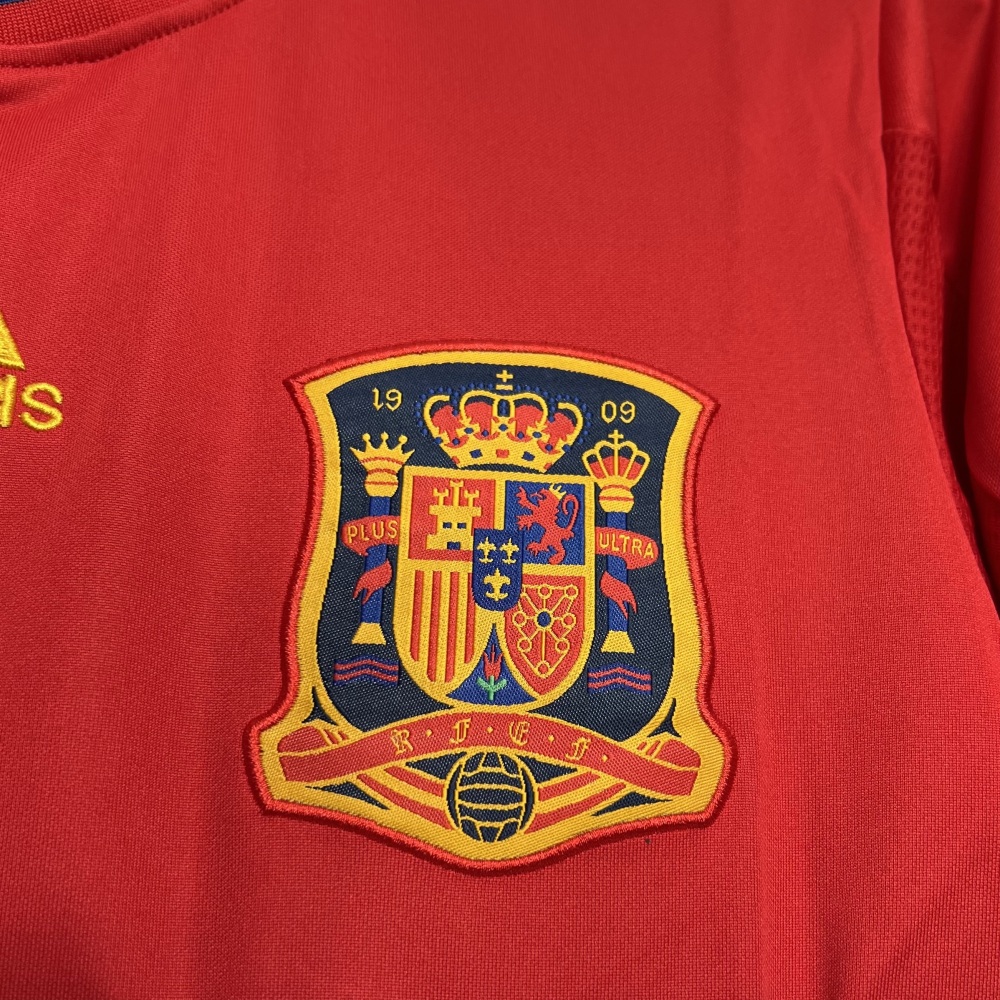 Spain 2010 Home Retro Jersey