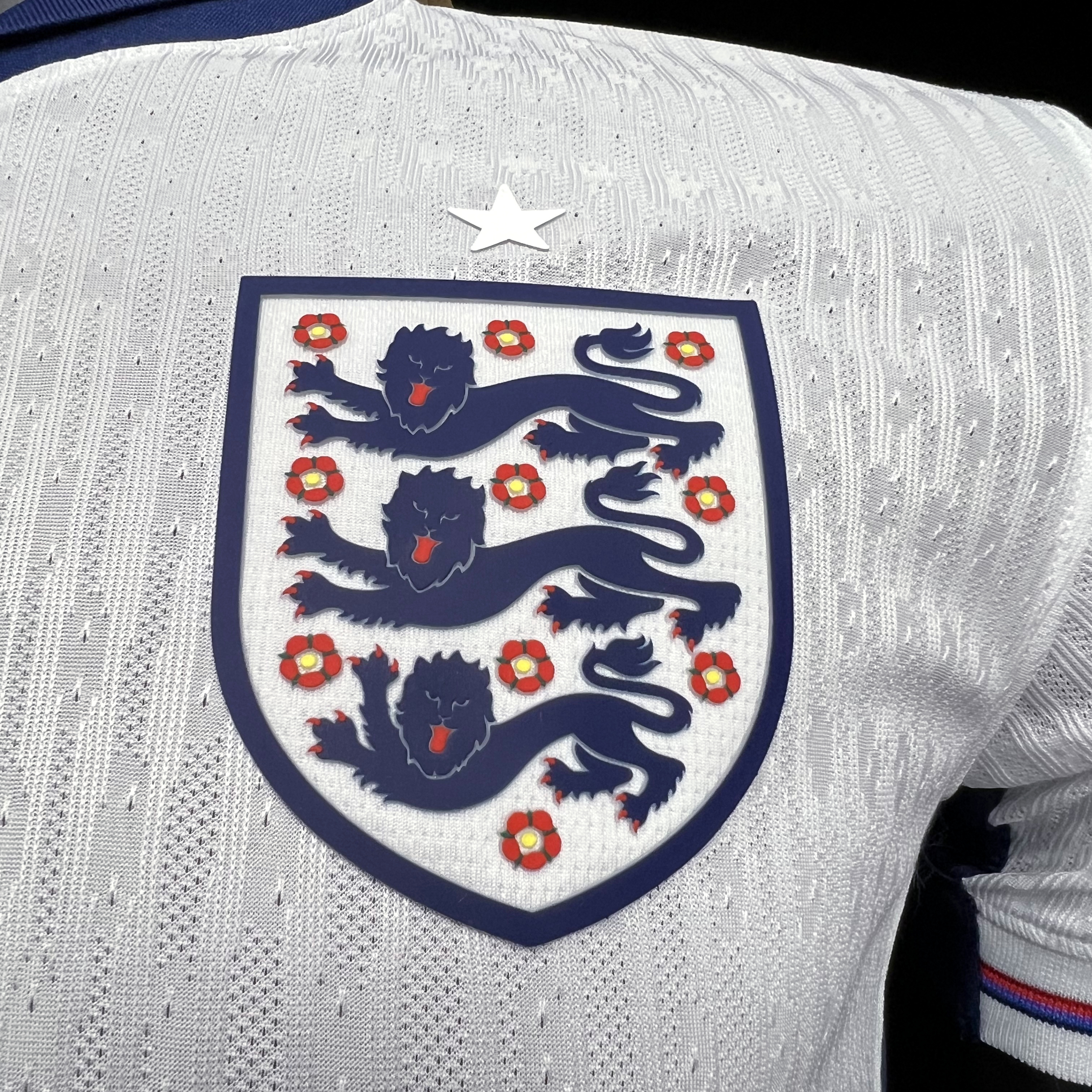 England 2024/25 Euro Home Jersey – Player Version