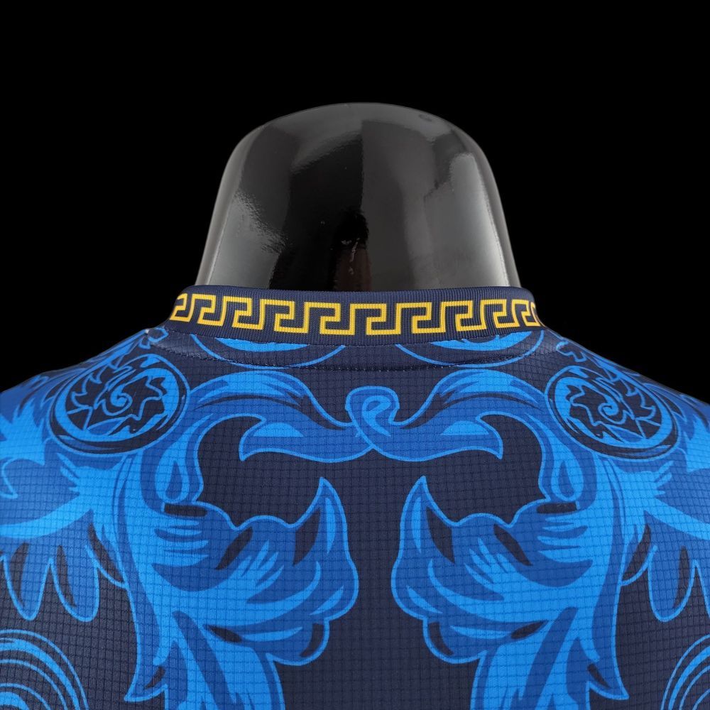 2022 Player Version Italy x Versace blue S-XXL
