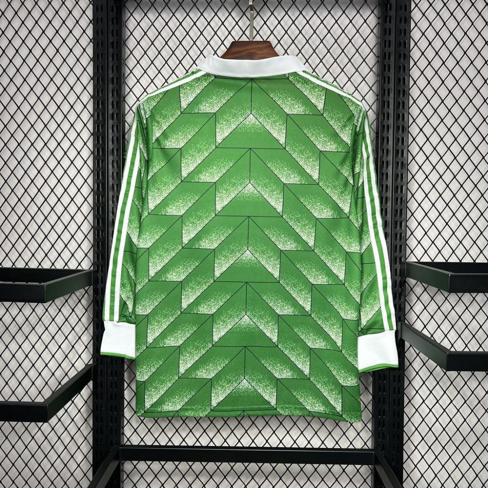 Germany 1990 Away Long Sleeve Retro Jersey