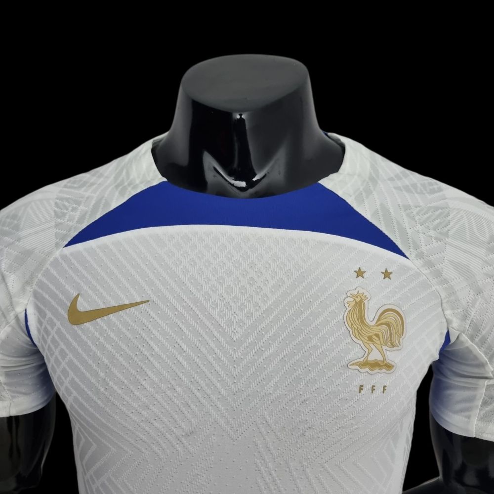 2022 player version France Training Suit White S-XXL
