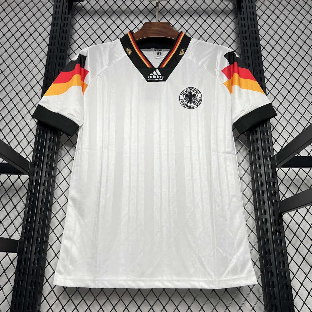 Germany 1992 Home Retro Jersey