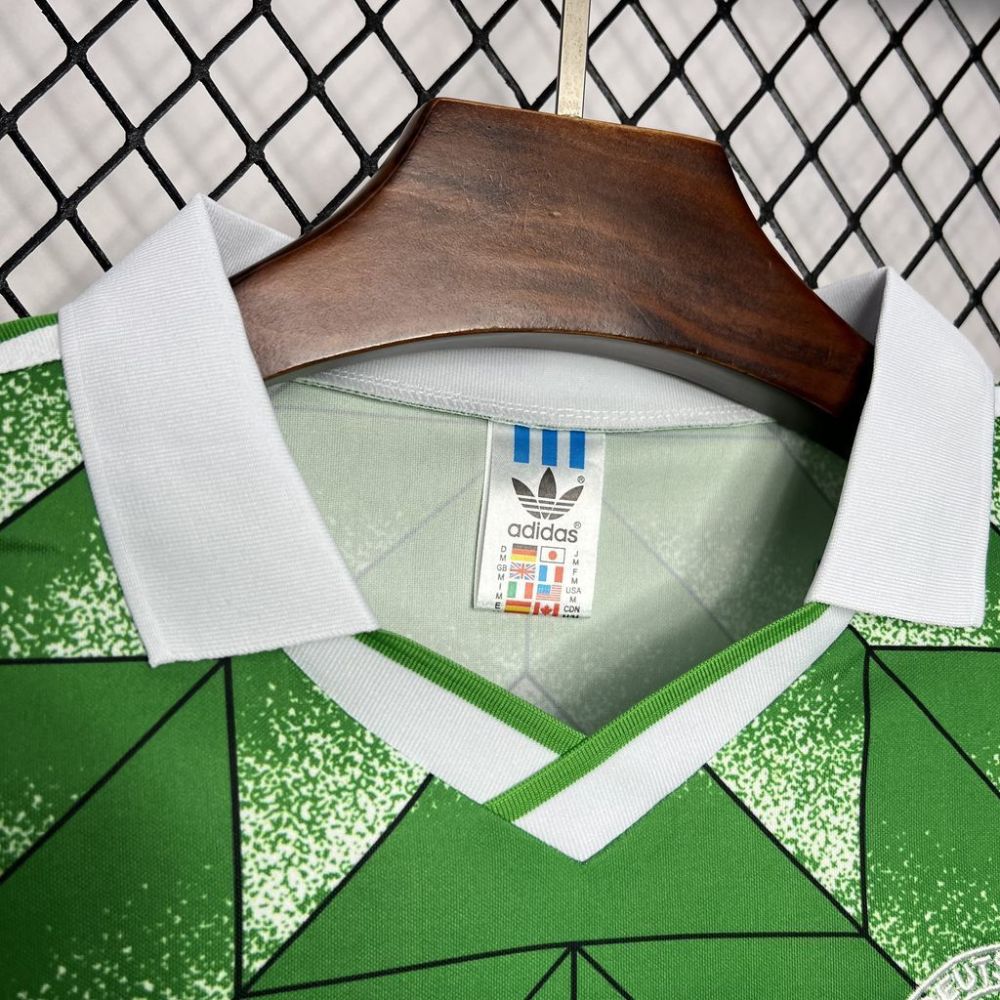 Germany 1990 Away Long Sleeve Retro Jersey