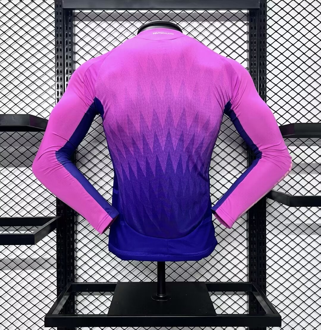 Germany 2024/25 Euro Away Long Sleeves Jersey – Player Version