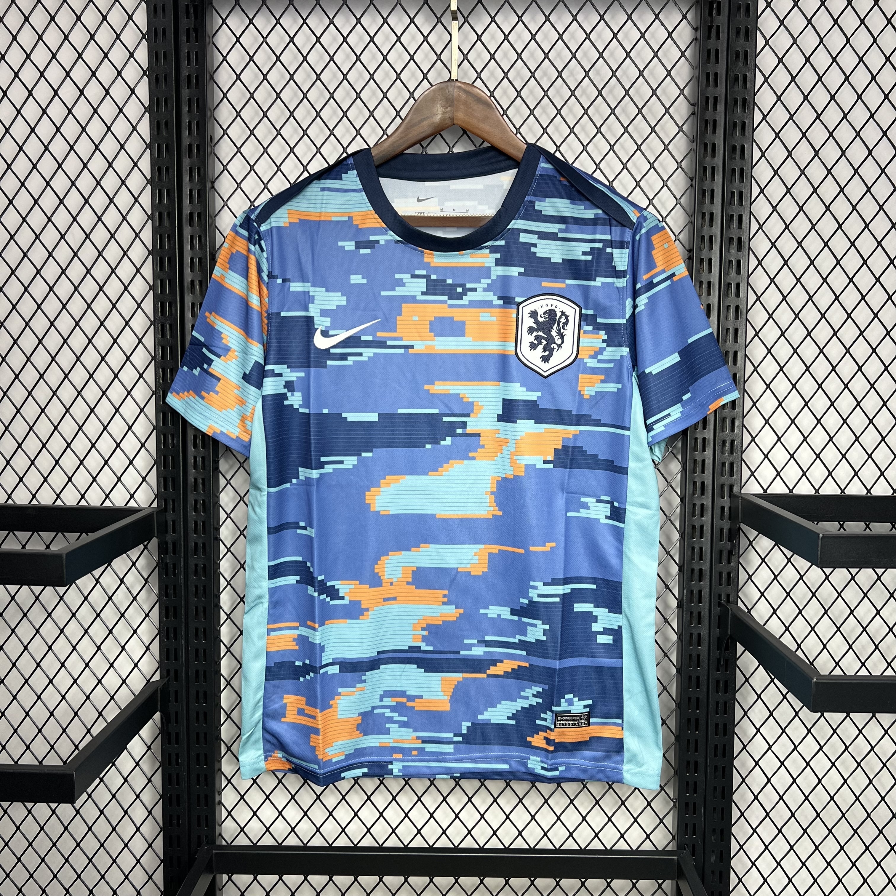 Netherlands 2024/25 Euro Pre-match training uniform Jersey